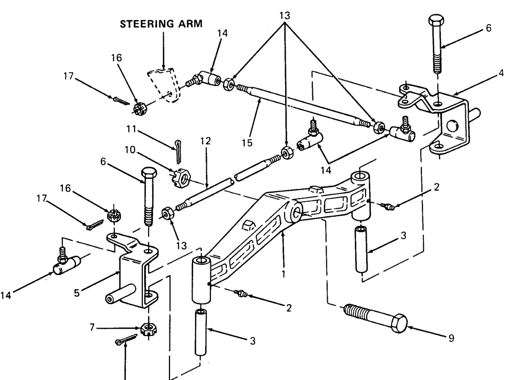 Front Axle And Connections Diagram and Parts List for 1811 1812-756300-799999-146782100-146784100-147660100-147670100-147720100-148660100-148670100-149660100-149670100 Cub Cadet Lawn Tractor